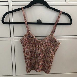 NWT Forever 21 Crochet/Knit Cropped Tank Top